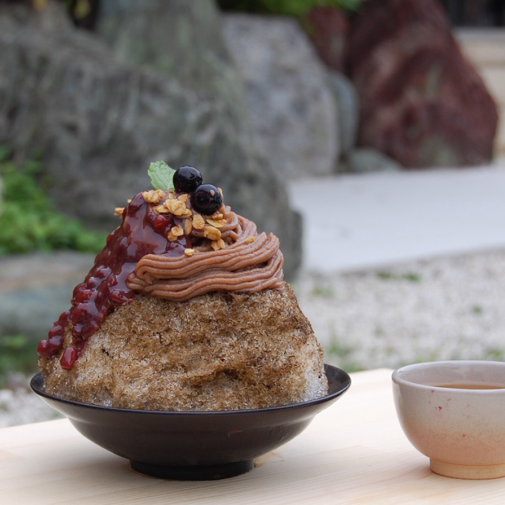 ほうじ茶モンブランの写真
